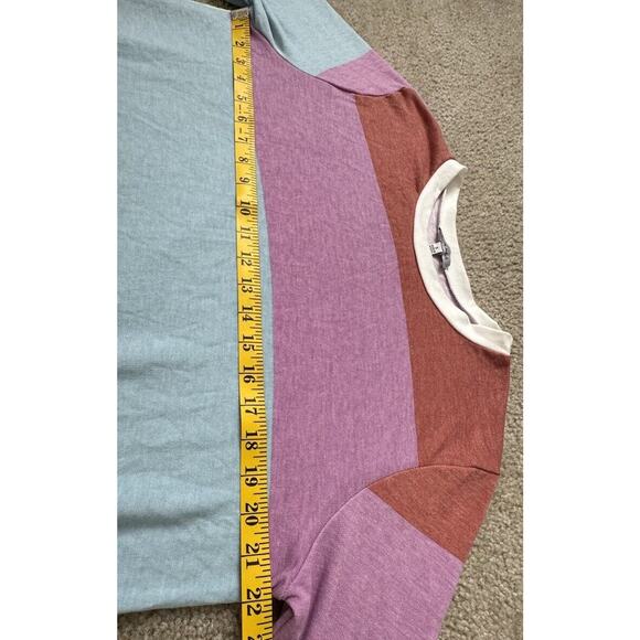 White Birch Colors of the Rainbow Sweater Women's Small Colorblock NEW - Picture 4 of 5